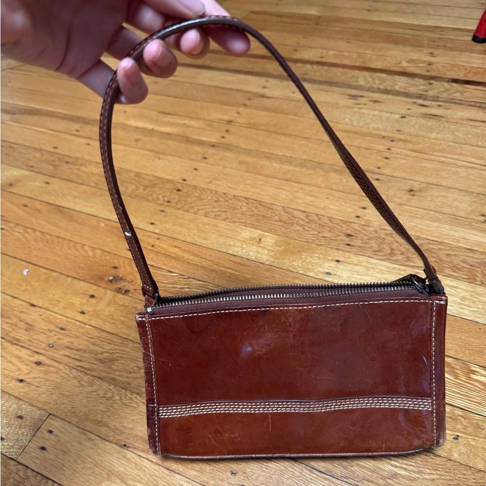 Vintage Tan Leather Bag